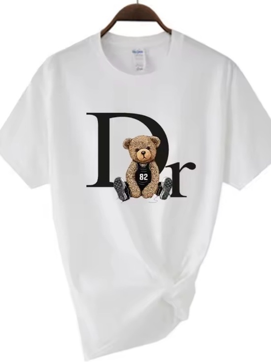 Tops - White bear t-shirt🧸